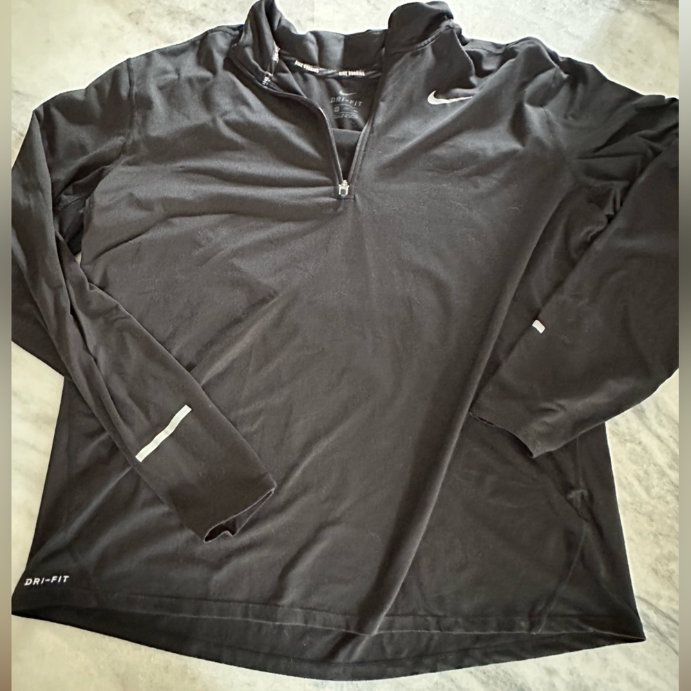 Nike Dri-FIT Black Running Jacket